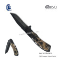 Hunting Knife with Camo Handle